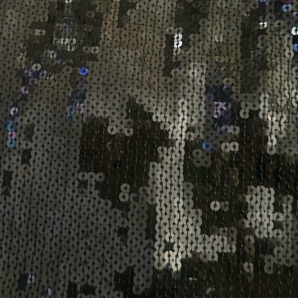 Ralph Lauren Dark Olive Sequin Skirt - Picture 3 of 3